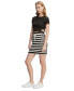 Women's Crochet Striped Skirt