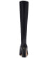 Фото #3 товара Women's Cece Stretch Pointed Toe Knee High Dress Boots