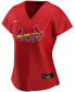 Фото #5 товара Блузка Nike женская Yadier Molina красная Альтернативная реплика игровой майки St. Louis Cardinals