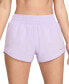 ფოტო #1 პროდუქტის Women's One Dri-FIT Mid-Rise Brief-Lined Shorts