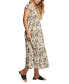 ფოტო #3 პროდუქტის Women's Utility Cinched-Waist Parachute Midi Dress