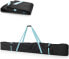 Фото #5 товара Navaris Ski Bag Ski Bag Various Sizes – Bag 1 Pair of Skis with 2 Poles – Ski Bag Ski Cover – Robust Ski Bag for 1 Pair of Skis in Black / Yellow