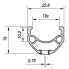 Фото #4 товара SXT 388261 Basic 26´´ front wheel