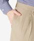 Фото #4 товара Men's Classic-Fit Ultraflex Stretch Pleated Dress Pants