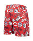 Men's Black Cincinnati Reds Toss Logo Woven Shorts