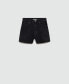 ფოტო #8 პროდუქტის Women's High-Rise Denim Shorts