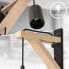 Фото #4 товара Design-Wandlampe mit Metall und Holz