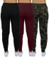 Women's Loose-Fit Fleece Jogger Sweatpants-3 Pack