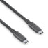 PureLink USB v3.2 USB-C Cable with E-Marker – 2.00m - 2 m - USB C - USB C - USB 3.2 Gen 1 (3.1 Gen 1) - 10000 Mbit/s - Black