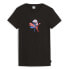 Фото #3 товара Футболка женская PUMA Graphics Blossom Day Crew Neck Short Sleeve T-Shirt 100% хлопок Черный Casual Top