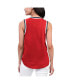 Women's Red Washington Capitals Strategy Tank Top