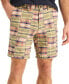 ფოტო #1 პროდუქტის Men's Plaid Patchwork 8.5" Shorts