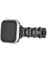 Фото #5 товара Ремешок для часов kate spade new york черный из нержавеющей стали для Apple Watch, 38,40,41,42,44,45,49 мм