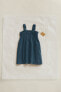 Фото #3 товара Льняное платье на бретелях — timelesz ZARA