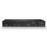 Lindy 2 Port HDMI 2.0 18G Splitter with Audio - HDMI - 2x HDMI - 4096 x 2160 pixels - Black - Metal - 4K Ultra HD