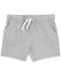 Baby Pull-On Cotton Shorts 24M