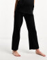 Фото #2 товара ASOS DESIGN Maternity mix & match cotton pyjama trouser in black