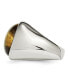 Фото #3 товара Stainless Steel Polished Tiger's Eye Ring