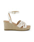 Фото #2 товара Big Girls Anastasia Journi Logo Detail Wedge Sandals