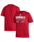 Men's Red Louisville Cardinals Head of Class Fresh T-shirt Красный, XL - фото #2