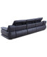 Фото #8 товара Daisley 3-Pc. Leather Sofa with 3 Power Recliners