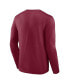 Фото #3 товара Men's Maroon Virginia Tech Hokies Distressed Arch Over Logo Long Sleeve T-shirt