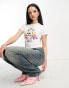 Фото #1 товара Cotton On Guns & Roses band tee in white