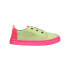 Фото #1 товара TOMS Lenny Elastic Slip On Toddler Girls Green, Pink Sneakers Casual Shoes 1001