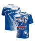 Фото #2 товара Men's NFL X Staple Royal Buffalo Bills Team Slogan All Over Print Short Sleeve T-shirt