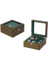 Фото #8 товара Rothenschild watch box RS-2440-W for 4 watches and cufflinks