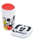 Mickey and Friends Glass Top Mug Warmer with Travel Mug