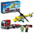 Фото #1 товара Конструктор LEGO Геликоптер-транспорт Rescate City (ID: 12345) для детей.