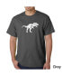 Mens Word Art T-Shirt - T-Rex Skull