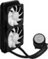 Фото #6 товара AEROCOOL ADVANCED TECHNOLOGIES Aerocool MIRAGEL240 CPU Liquid Cooled 2x 12cm ARGB Fan TDP 400W Black - All-in-one liquid cooler - 72.2 cfm - Black