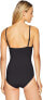 Фото #3 товара Seafolly Women's 171899 Solid One Piece Swimsuit Size 6