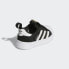 TD婴童 adidas originals Superstar 360 舒适耐磨 低帮板鞋 黑白