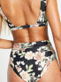 Фото #4 товара Rip Curl Sol Seeker Mirage high waist bikini bottom in tropical print
