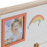 Картина-Фоторамка с Щипчиками DKD Home Decor Деревянный MDF Детский Радужная 42 x 2 x 32 cm (2 штук)