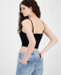 Фото #2 товара Juniors' Lace Corset Tank