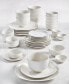 Inspiration by Denmark Soft Square 42 Pc. Dinnerware Set, Service for 6