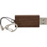 Фото #3 товара InLine USB 3.0 Flash drive - woodline walnut - with Keychain - 128GB