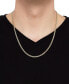 Curb Link 22" Chain Necklace in 14k Gold