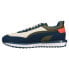 Фото #3 товара Puma City Rider Lace Up Mens Blue Sneakers Casual Shoes 382338-01