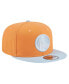 Фото #2 товара Men's Orange/Light Blue Golden State Warriors 2-Tone Color Pack 9Fifty Snapback Hat