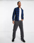 New Look buffalo check shirt in blue check