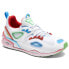 Фото #3 товара Puma Trc Blaze Neon Lace Up Mens White Sneakers Casual Shoes 38678301