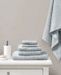 Фото #2 товара Spa Waffle Jacquard 600 GSM Combed Cotton 6-Pc. Towel Set