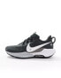 Nike Running Reactx Pegasus Trail 5 trainers in black and white - BLACK