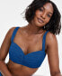 Фото #6 товара Bleu Rod Beattie Shirred Underwire D-Cup Bikini Top