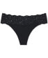 Women's Goddess Lace Trim Thong